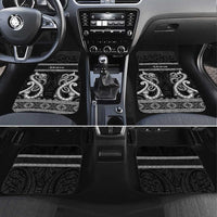Kia Ora New Zealand Car Mats Maori Language Week Pango Taniko Motif - Polynesian Pride