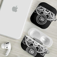 Kia Kaha Te Reo Maori New Zealand AirPods Case 50th Anniversary Ake Ake Ake LT14 - Polynesian Pride