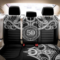 Kia Kaha Te Reo Maori New Zealand Back Car Seat Cover 50th Anniversary Ake Ake Ake LT14 - Polynesian Pride