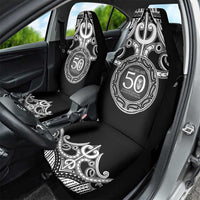 Kia Kaha Te Reo Maori New Zealand Car Seat Cover 50th Anniversary Ake Ake Ake LT14 - Polynesian Pride