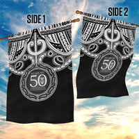 Kia Kaha Te Reo Maori New Zealand Garden Flag 50th Anniversary Ake Ake Ake LT14 - Polynesian Pride