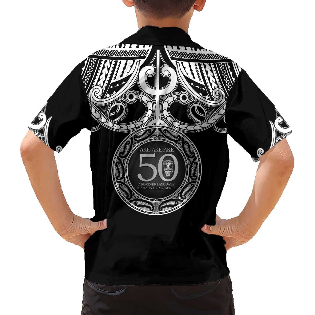 Kia Kaha Te Reo Maori New Zealand Hawaiian Shirt 50th Anniversary Ake Ake Ake LT14 - Polynesian Pride