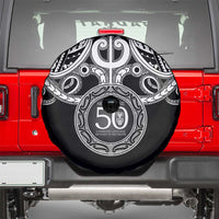 Kia Kaha Te Reo Maori New Zealand Spare Tire Cover 50th Anniversary Ake Ake Ake LT14 - Polynesian Pride