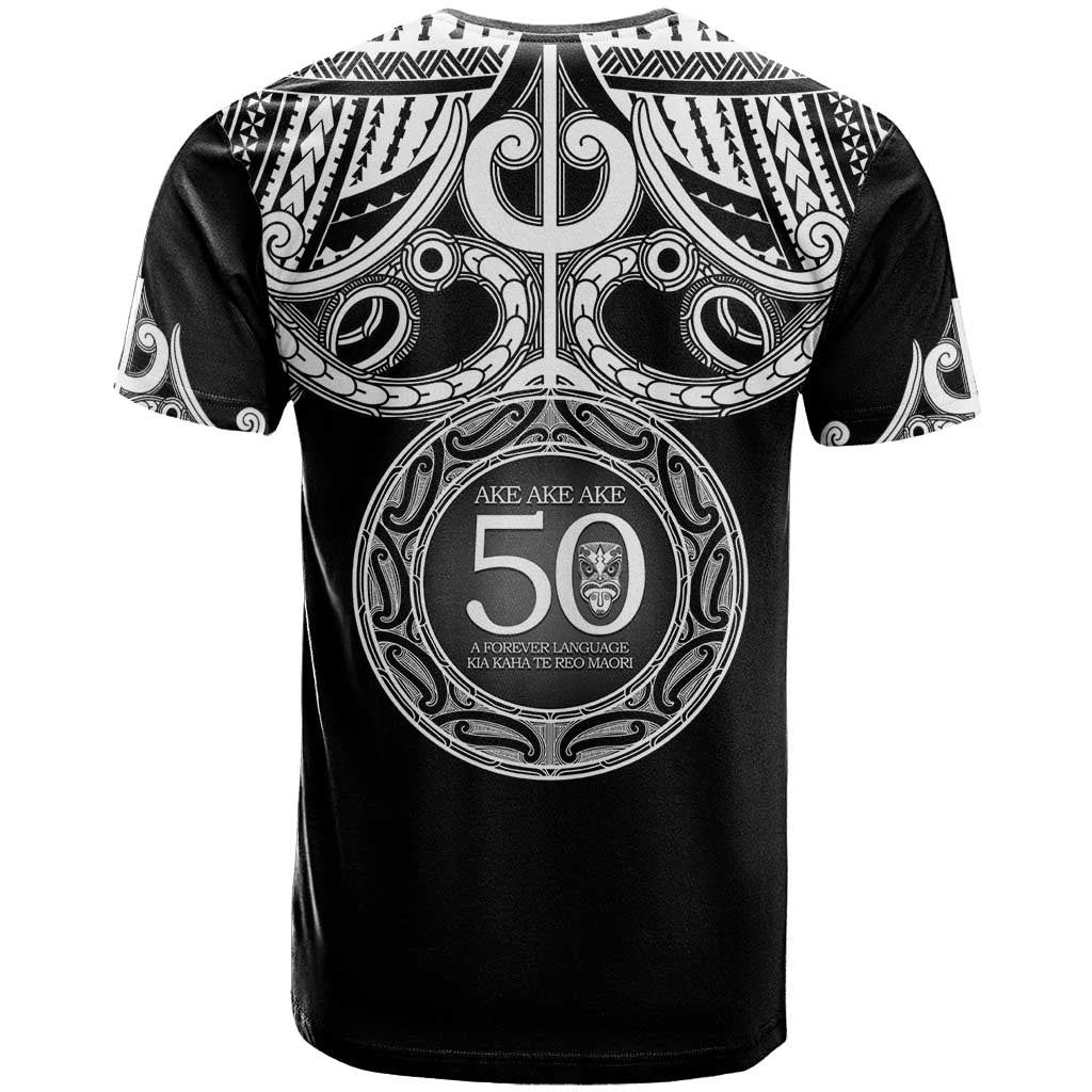 Kia Kaha Te Reo Maori New Zealand T Shirt 50th Anniversary Ake Ake Ake LT14 - Polynesian Pride