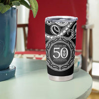Kia Kaha Te Reo Maori New Zealand Tumbler Cup 50th Anniversary Ake Ake Ake LT14 - Polynesian Pride