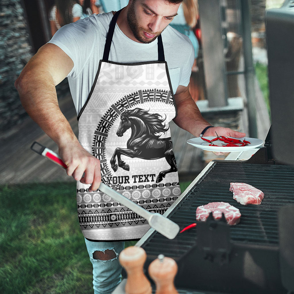 Fiji Nadroga Rugby Personalised Apron Go Stallions Fijian Tapa LT14 - Polynesian Pride