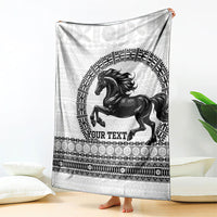 Fiji Nadroga Rugby Personalised Blanket Go Stallions Fijian Tapa LT14 - Polynesian Pride