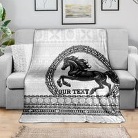 Fiji Nadroga Rugby Personalised Blanket Go Stallions Fijian Tapa LT14 - Polynesian Pride