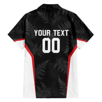 Custom New Zealand Silver Fern Softball Family Matching Long Sleeve Bodycon Dress and Hawaiian Shirt Go Aotearoa LT14 - Polynesian Pride