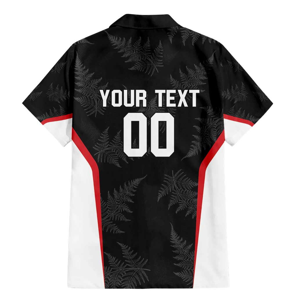 Custom New Zealand Silver Fern Softball Family Matching Mermaid Dress and Hawaiian Shirt Go Aotearoa LT14 - Polynesian Pride