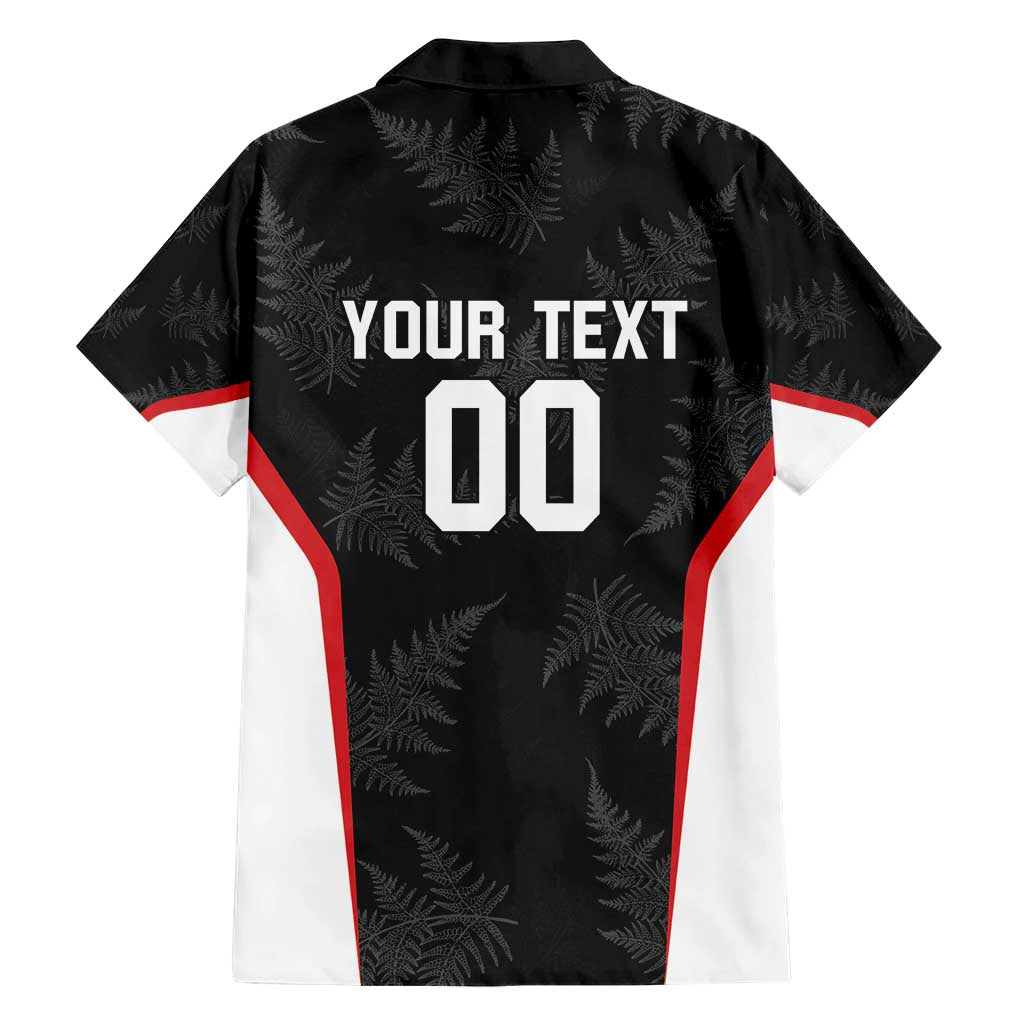 Custom New Zealand Silver Fern Softball Family Matching Short Sleeve Bodycon Dress and Hawaiian Shirt Go Aotearoa LT14 - Polynesian Pride