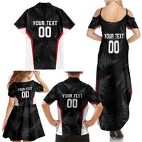 Custom New Zealand Silver Fern Softball Family Matching Summer Maxi Dress and Hawaiian Shirt Go Aotearoa LT14 - Polynesian Pride