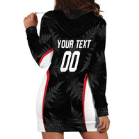 Custom New Zealand Silver Fern Softball Hoodie Dress Go Aotearoa LT14 - Polynesian Pride