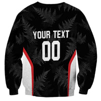 Custom New Zealand Silver Fern Softball Sweatshirt Go Aotearoa