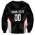 Custom New Zealand Silver Fern Softball Sweatshirt Go Aotearoa