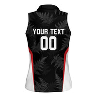 Custom New Zealand Silver Fern Softball Women Sleeveless Polo Shirt Go Aotearoa LT14 - Polynesian Pride