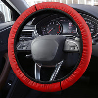 New Zealand Waitangi And ANZAC Day Steering Wheel Cover Aotearoa Maori Tiki With Last Post LT14 - Polynesian Pride