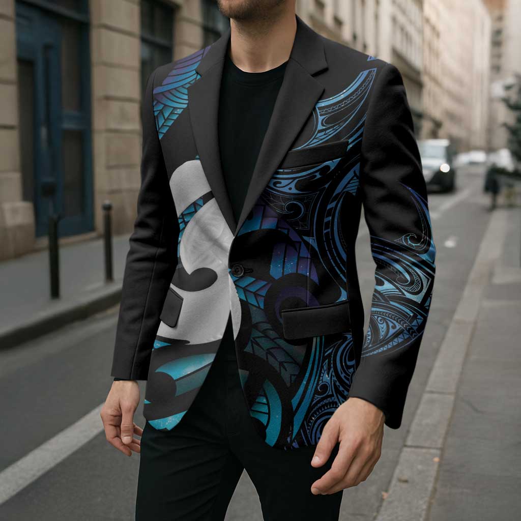Hei Matau New Zealand Matariki Blazer NZ Fish Hook Maori Art