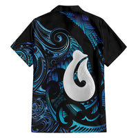 Hei Matau New Zealand Matariki Family Matching Summer Maxi Dress and Hawaiian Shirt NZ Fish Hook Maori Art LT14 - Polynesian Pride
