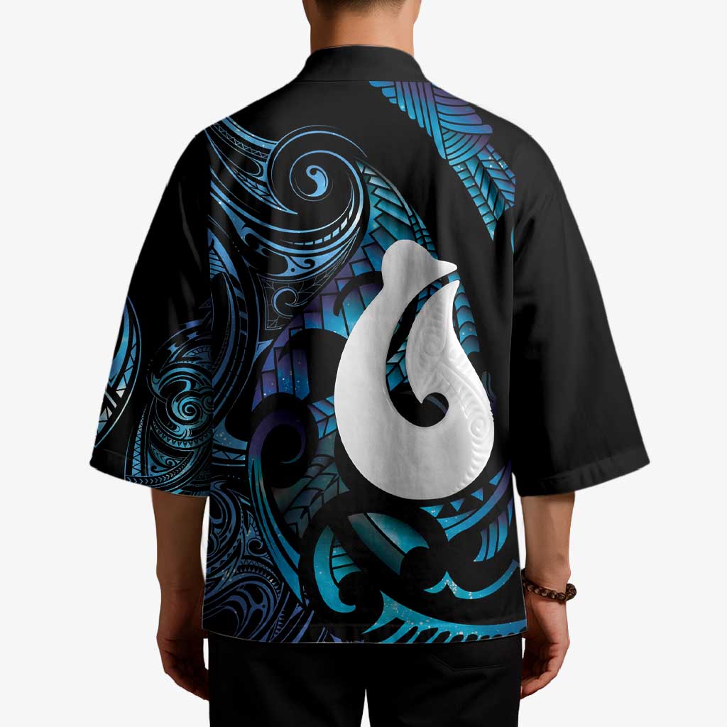 Hei Matau New Zealand Matariki Kimono NZ Fish Hook Maori Art