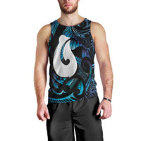 Hei Matau New Zealand Matariki Men Tank Top NZ Fish Hook Maori Art