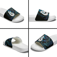 Hei Matau New Zealand Matariki Slide Sandals NZ Fish Hook Maori Art LT14 - Polynesian Pride