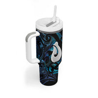 Hei Matau New Zealand Matariki Tumbler With Handle NZ Fish Hook Maori Art