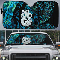 Manaia New Zealand Matariki Auto Sun Shade NZ Paua Shell Maori Art
