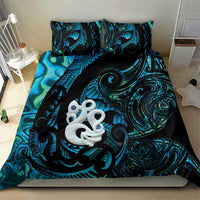 Manaia New Zealand Matariki Bedding Set NZ Paua Shell Maori Art