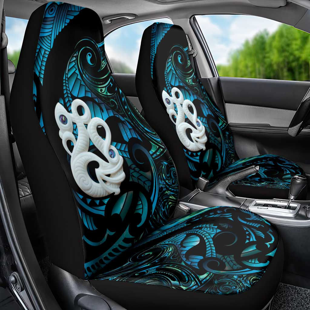 Manaia New Zealand Matariki Car Seat Cover NZ Paua Shell Maori Art
