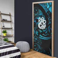 Manaia New Zealand Matariki Door Cover NZ Paua Shell Maori Art