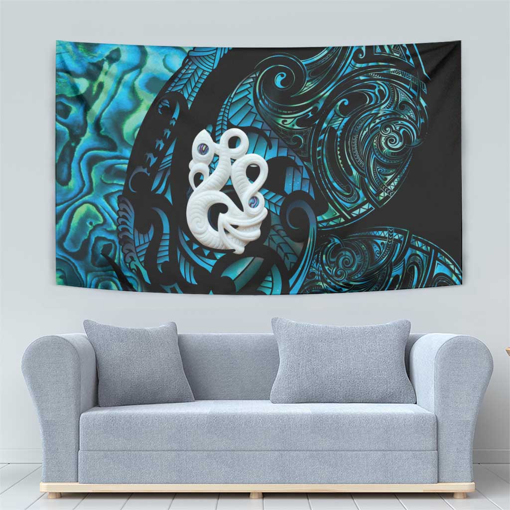Manaia New Zealand Matariki Tapestry NZ Paua Shell Maori Art