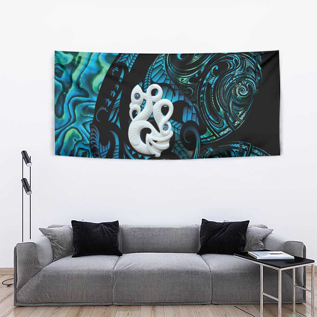 Manaia New Zealand Matariki Tapestry NZ Paua Shell Maori Art