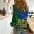 Polynesian Pride Independence Day Solomon Islands Women Casual Shirt Happy 45th Anniversary LT14 - Polynesian Pride