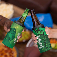 Personalised World Mental Health Awareness Month 4 in 1 Can Cooler Tumbler Warriors Brave Strong Galaxy Vibes LT14 - Polynesian Pride