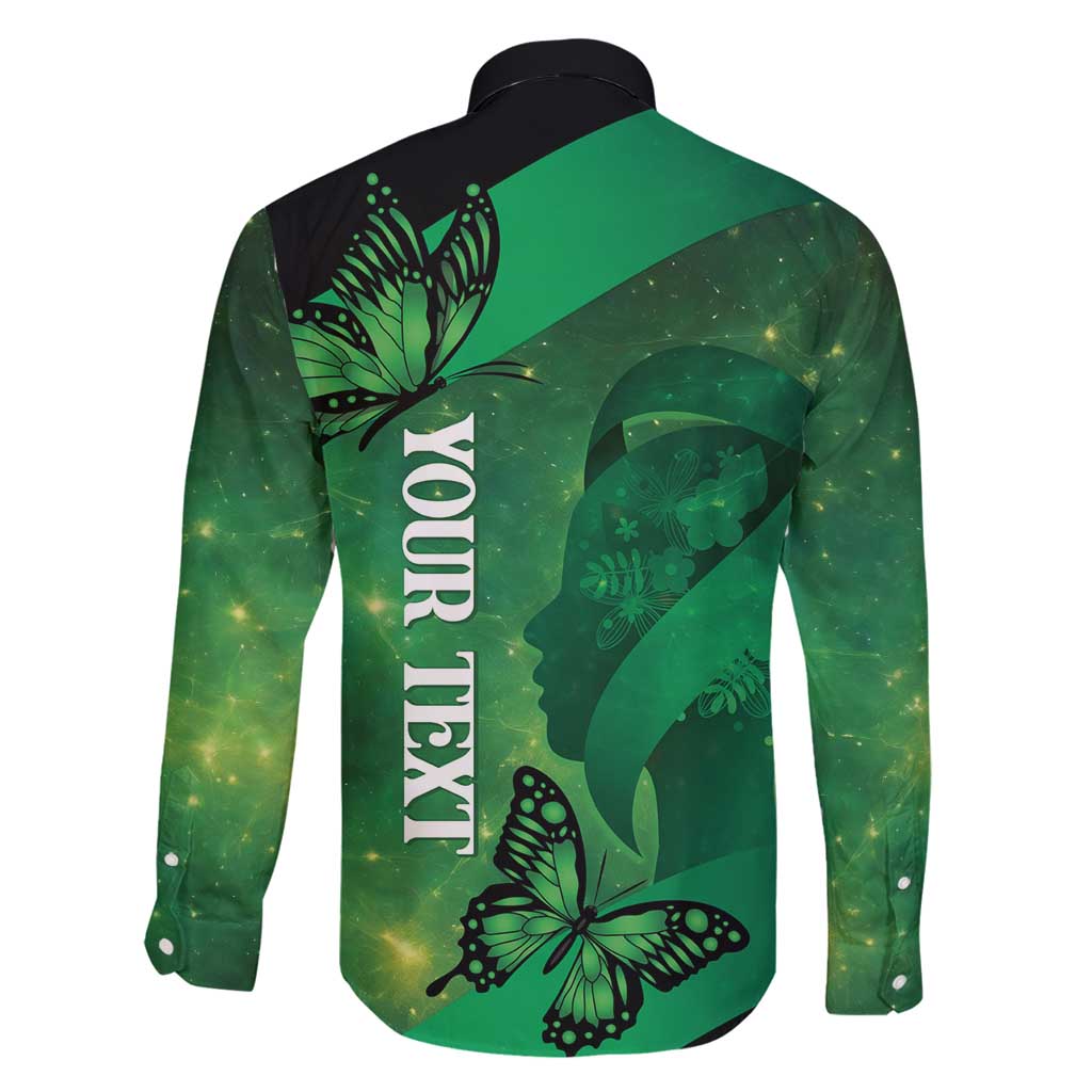 Personalised World Mental Health Awareness Month Family Matching Tank Maxi Dress and Hawaiian Shirt Warriors Brave Strong Galaxy Vibes LT14 - Polynesian Pride