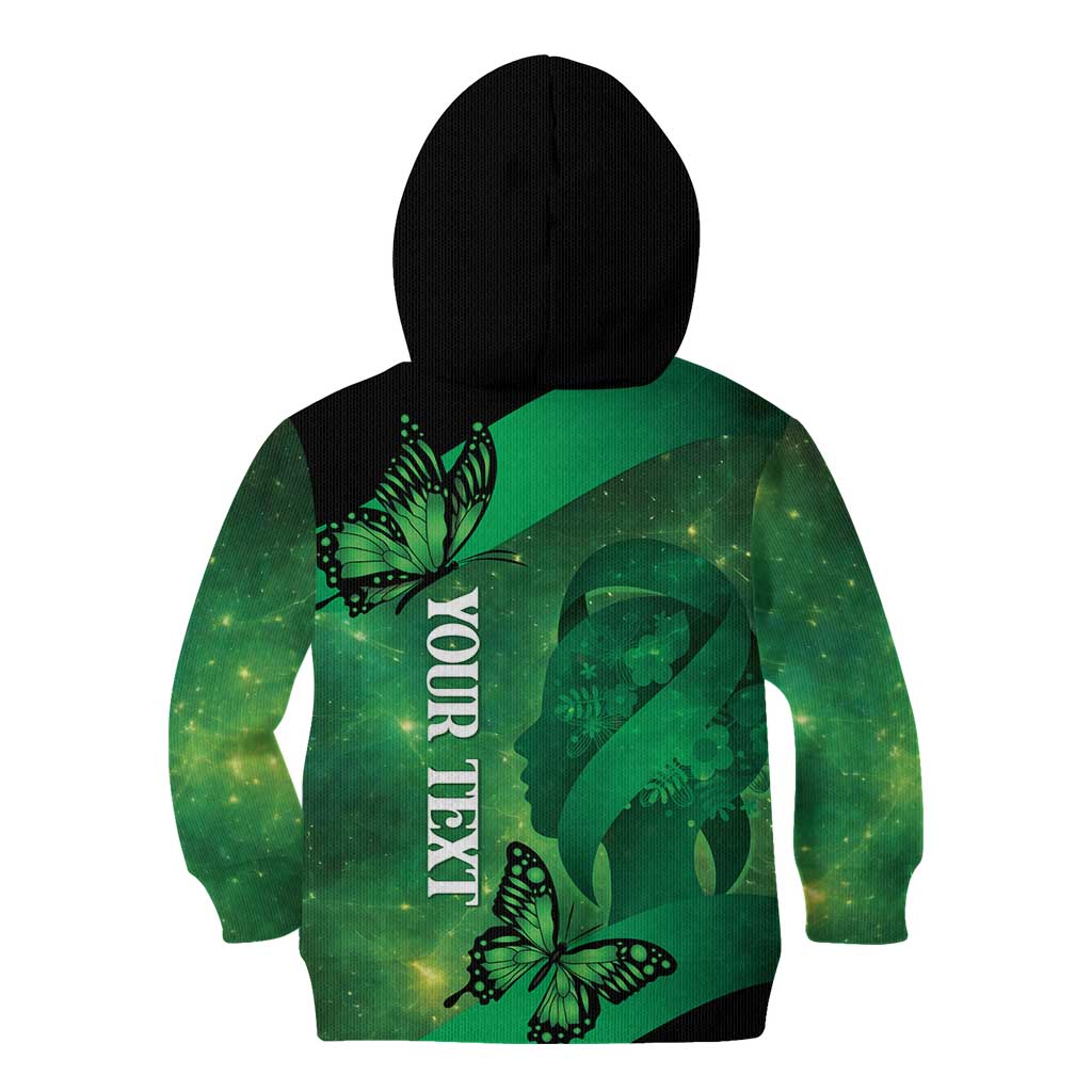 Personalised World Mental Health Awareness Month Kid Hoodie Warriors Brave Strong Galaxy Vibes LT14 - Polynesian Pride