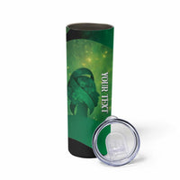 Personalised World Mental Health Awareness Month Skinny Tumbler Warriors Brave Strong Galaxy Vibes LT14 - Polynesian Pride