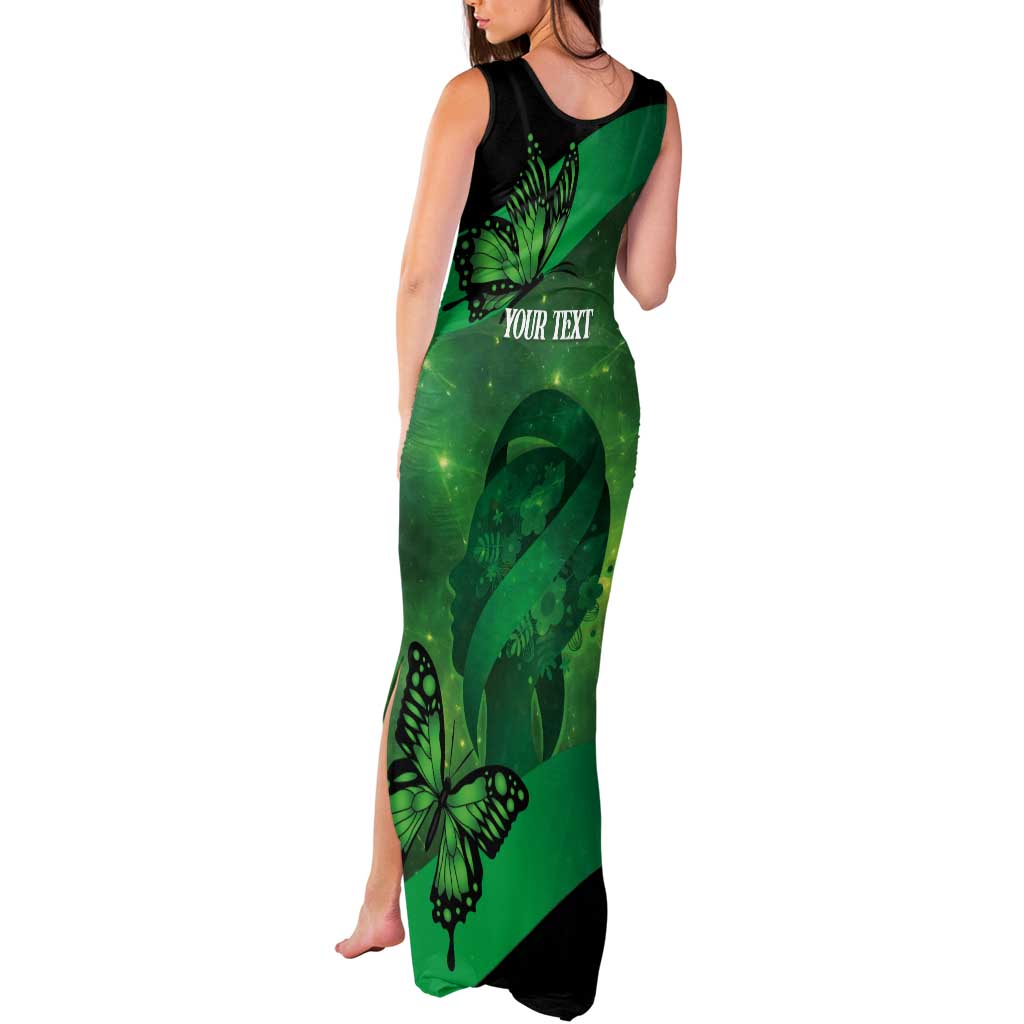 Personalised World Mental Health Awareness Month Tank Maxi Dress Warriors Brave Strong Galaxy Vibes LT14 - Polynesian Pride