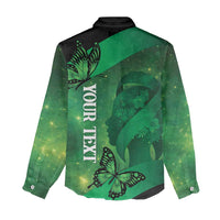 Personalised World Mental Health Awareness Month Women Casual Shirt Warriors Brave Strong Galaxy Vibes LT14 - Polynesian Pride