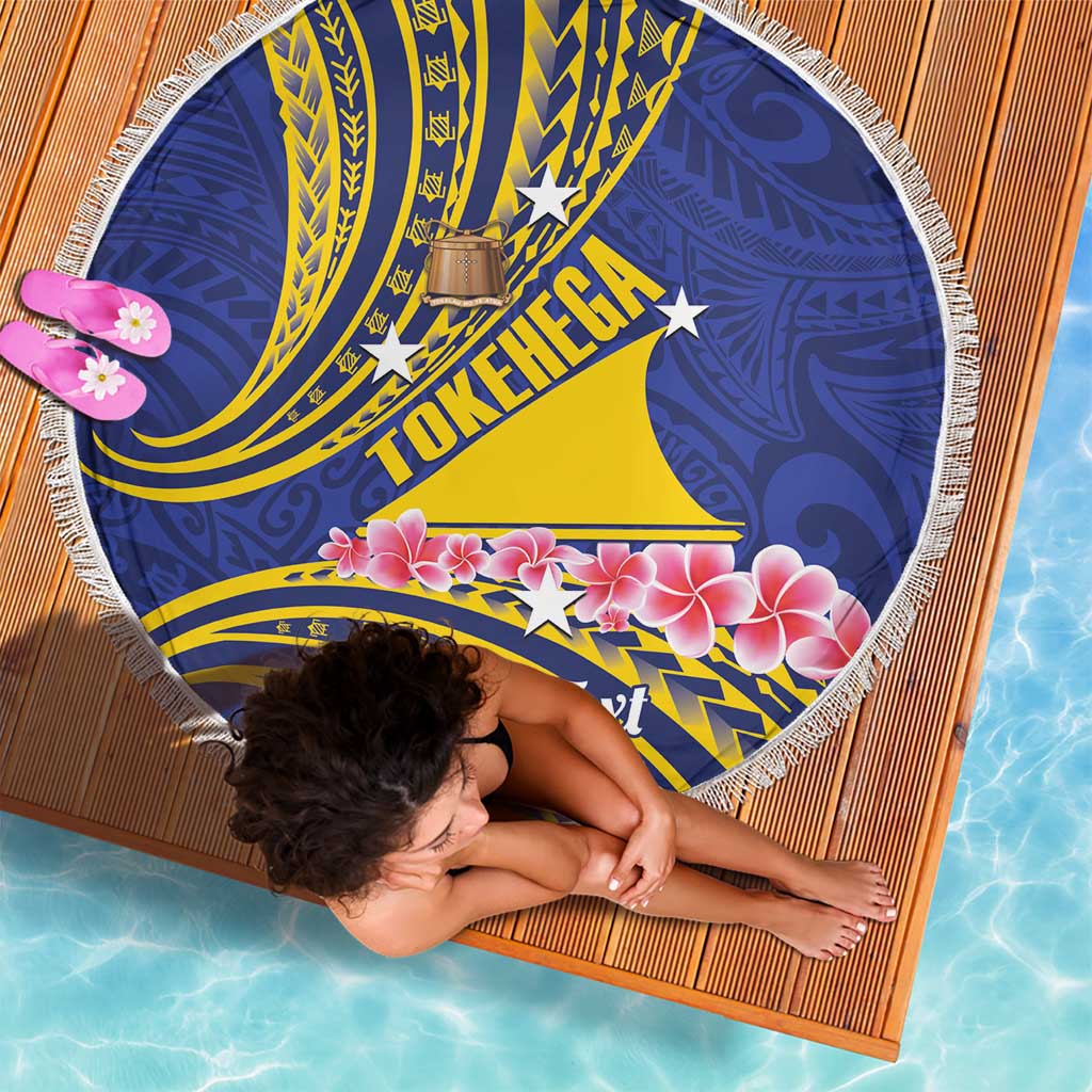 Personalised Tokelau Tokehega Day Beach Blanket Tokelauan Tatau Flag Color LT14 - Polynesian Pride