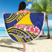 Personalised Tokelau Tokehega Day Beach Blanket Tokelauan Tatau Flag Color LT14 - Polynesian Pride