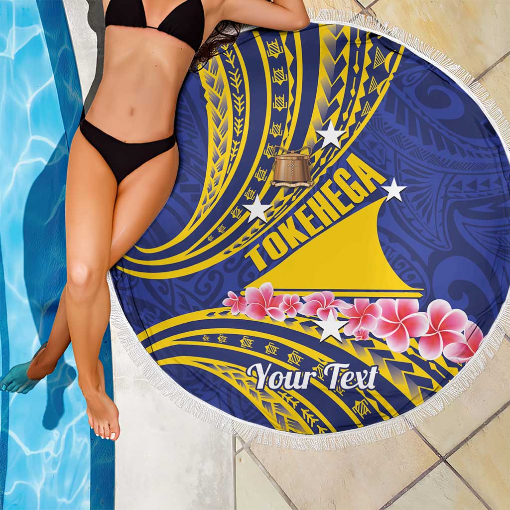 Personalised Tokelau Tokehega Day Beach Blanket Tokelauan Tatau Flag Color LT14 - Polynesian Pride