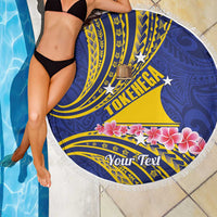 Personalised Tokelau Tokehega Day Beach Blanket Tokelauan Tatau Flag Color LT14 - Polynesian Pride