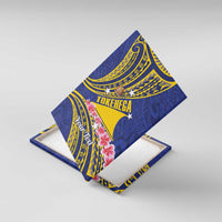 Personalised Tokelau Tokehega Day Canvas Wall Art Tokelauan Tatau Flag Color LT14 With Frame Blue - Polynesian Pride