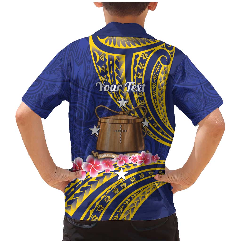 Personalised Tokelau Tokehega Day Family Matching Mermaid Dress and Hawaiian Shirt Tokelauan Tatau Flag Color LT14 - Polynesian Pride