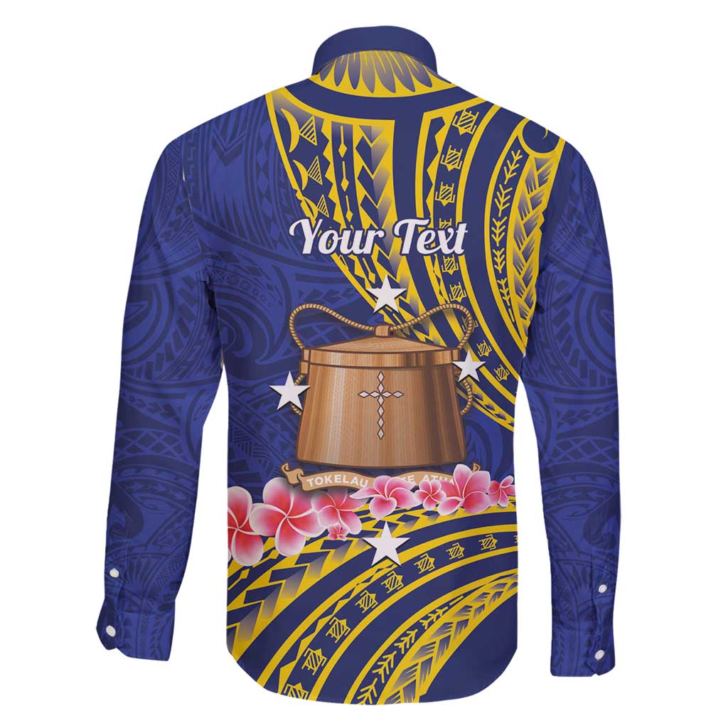 Personalised Tokelau Tokehega Day Family Matching Tank Maxi Dress and Hawaiian Shirt Tokelauan Tatau Flag Color LT14 - Polynesian Pride
