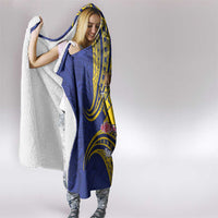 Personalised Tokelau Tokehega Day Hooded Blanket Tokelauan Tatau Flag Color LT14 - Polynesian Pride