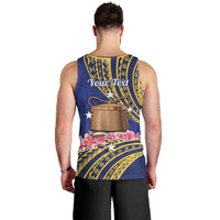 Personalised Tokelau Tokehega Day Men Tank Top Tokelauan Tatau Flag Color LT14 - Polynesian Pride