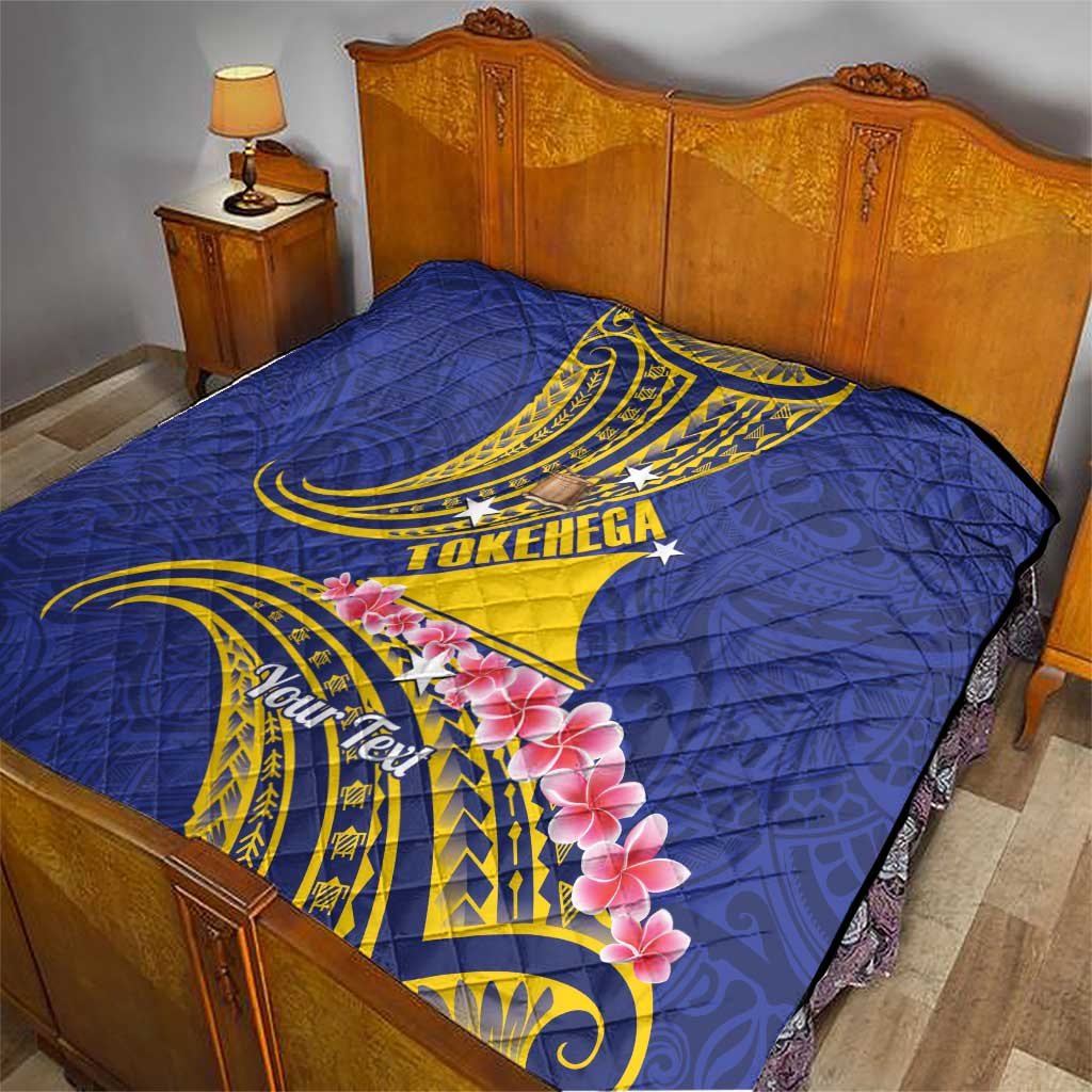 Personalised Tokelau Tokehega Day Quilt Tokelauan Tatau Flag Color LT14 - Polynesian Pride